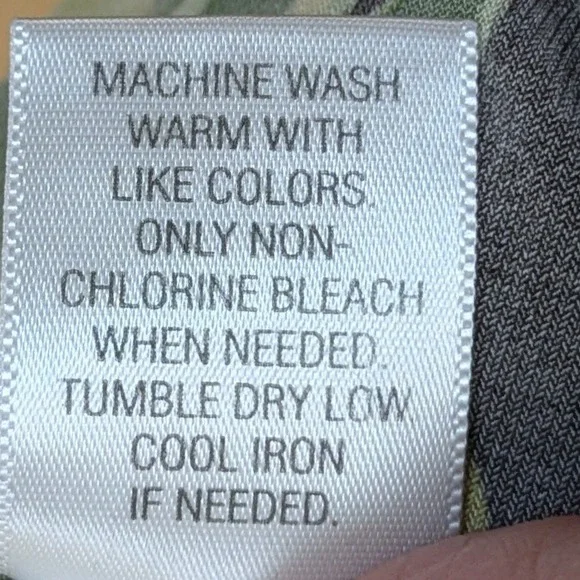 Apt 9 Maxi Dress Women's Medium Green Floral Boho Vtg Retro 70s Bright Empire - Picture 5 of 6